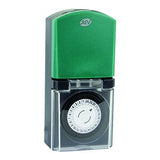 Rev 0025710603 Contador Eléctrico Temporizador Diario Negro, Verde