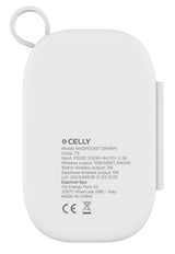 EAN 8021735221951 - Celly MAGPOCKET3IN1WH cargador de dispositivo móvil Auriculares, Smartphone, Reloj inteligente Blanco USB imagen 2