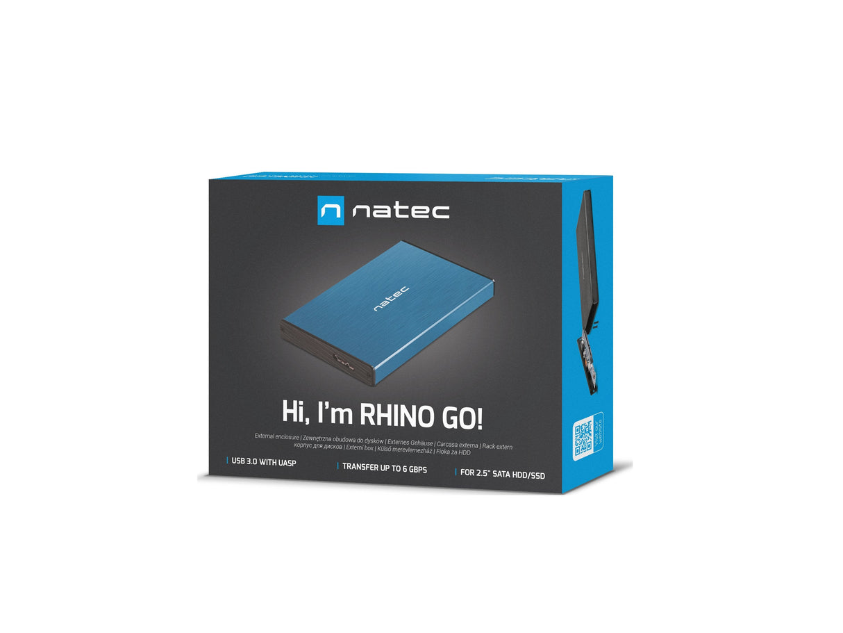 EAN 5901969412512 - NATEC Rhino GO Carcasa de disco duro/SSD Azul 2.5" imagen 7