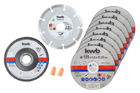 EAN 4009317120421 - kwb Cutting Disc Starter Set Corte del disco imagen 1