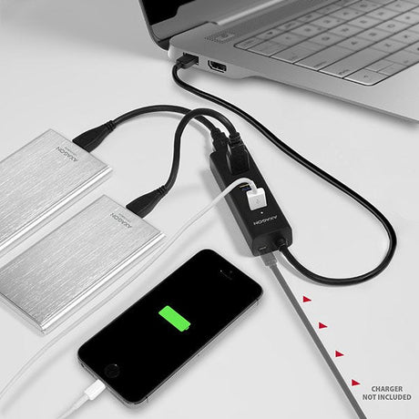 EAN 8595247903525 - Axagon HUE-S2B hub de interfaz USB 3.2 Gen 1 (3.1 Gen 1) Type-A 5000 Mbit/s Negro imagen 5