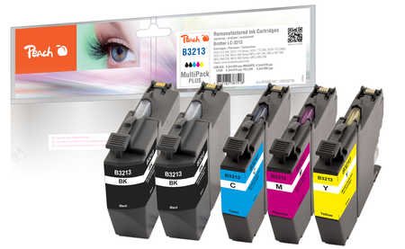 Tinta Peach Plus Pi500-267 Compatible Con Brother Lc-3213 Pi500-267