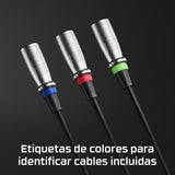 10-Foot Xlr Male-To-Female  Cable Kit