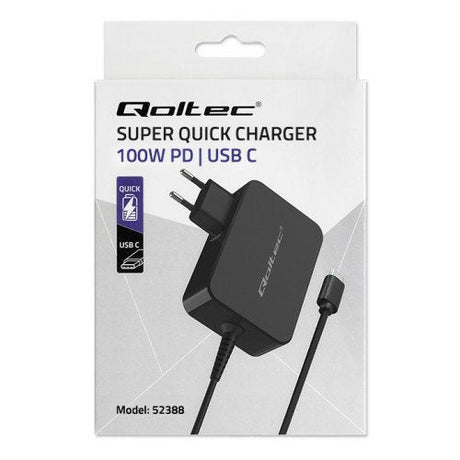 EAN 5901878523880 - Qoltec 52388 cargador de dispositivo móvil Portátil, Consola de juegos portátil, Batería portátil, Smartp imagen 9