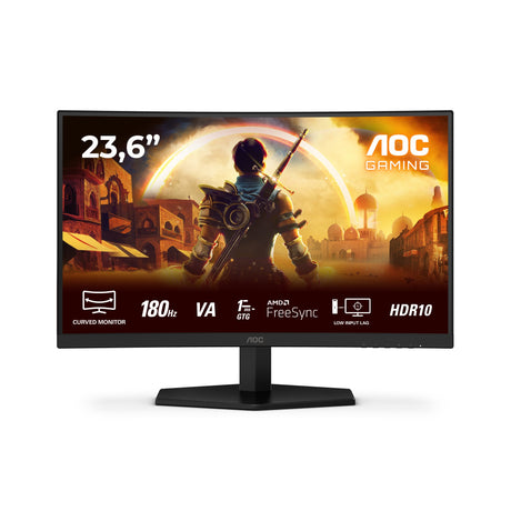 EAN 4038986142625 - AOC G4 C24G42E pantalla para PC 59,9 cm (23.6") 1920 x 1080 Pixeles Full HD LED Negro, Rojo imagen 1