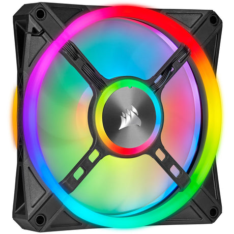 EAN 0840006611691 - Corsair iCUE QL140 RGB Carcasa del ordenador Ventilador 14 cm Negro, Gris imagen 3
