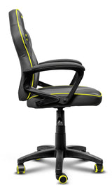 Trust 25786 Silla Para Videojuegos Silla Para Videojuegos De Pc Asiento Acolchado Negro, Amarillo