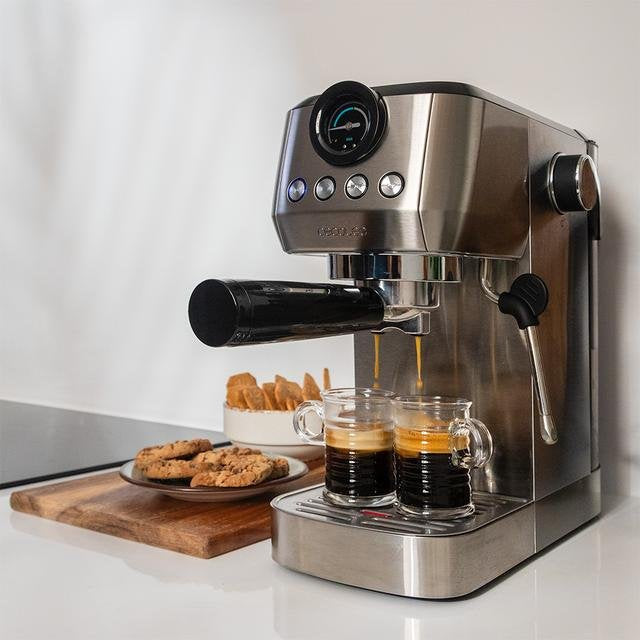 Cafetera  Cecotec Espresso Power Espresso 20 Steel Pro
