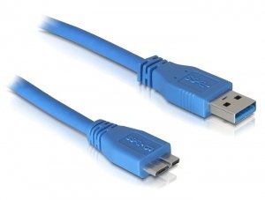 Delock Micro Usb 3.0 - 1m Cable Usb Usb A Azul