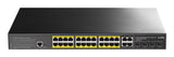 Cudy Gs2028ps4 Conmutador Gigabit Gestionado De Alto Rendimiento De 24 Puertos Con Poe 1u Para Montaje En Rack