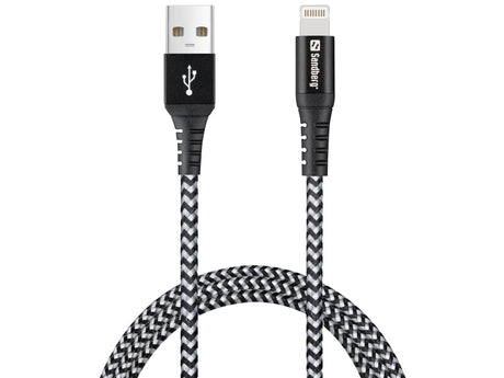 EAN 5705730441356 - Sandberg 441-35 cable de conector Lightning Negro, Gris imagen 1