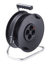 Enrollador De Cable Bachmann De 4 Vías Con Interruptor De Protección Térmica, 50 M,