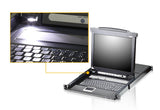 EAN 0672792005862 - ATEN CL5708M interruptor KVM Montaje en rack Negro imagen 3