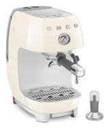 Smeg Espressomaschine Ecf03creu, Thermoblock, Cold Brew, Dampfdüse, 1.4l Tank