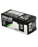 Maxell Pila Oxido Plata (376) Sr626w Blister*1 Eu 0% Mercurio