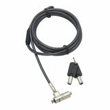 Dicota Security Cable Nano Lock Ultra Slim Keyed 2.5x6 Mm Slot Black