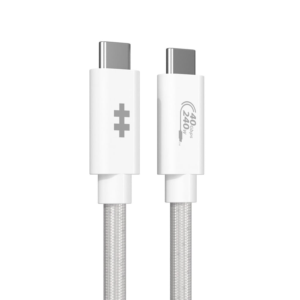 Cable Hyper Hyperdrive Next  Usb Usb4 Gen 3x2 1,2 M Usb C Blanco