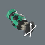 Wera Force Shape Compact Stubby Magazine Ra 4, Bit Set Black/Green, 6 Partes, 1/4 ", Con Función De Trinquete 05008893001