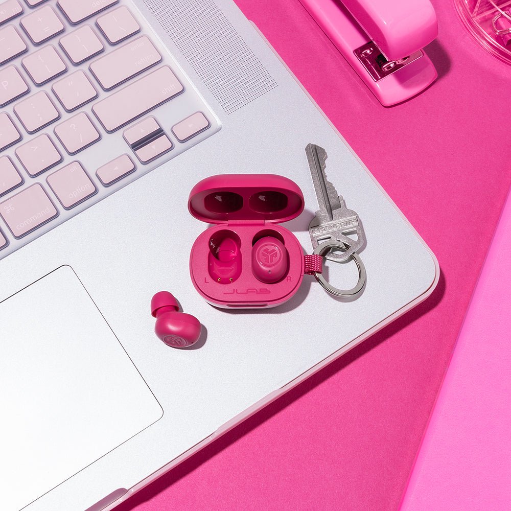 Mini Auriculares Jlab Jbuds  Inalámbrico  Bluetooth Rosa