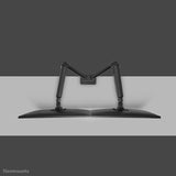 Soporte Dual 100x100 -15kg 17-35'' Neig Negro