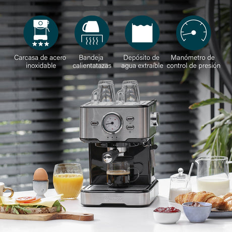EAN 8713016094261 - Princess 249412 Manual Máquina espresso 1,5 L imagen 38