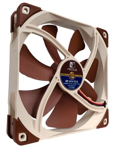 EAN 4716123314813 - Noctua NF-A14 FLX sistema de refrigeración para ordenador Carcasa del ordenador Ventilador 14 cm imagen 2