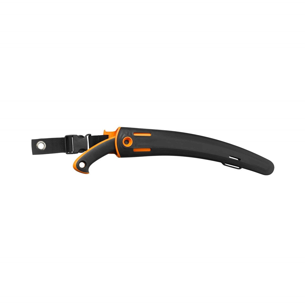 Fiskars Sierra De Poda, Sw-240, Hoja Curvada De Acero, Estuche Incluido, Negro/Naranja, 1020200