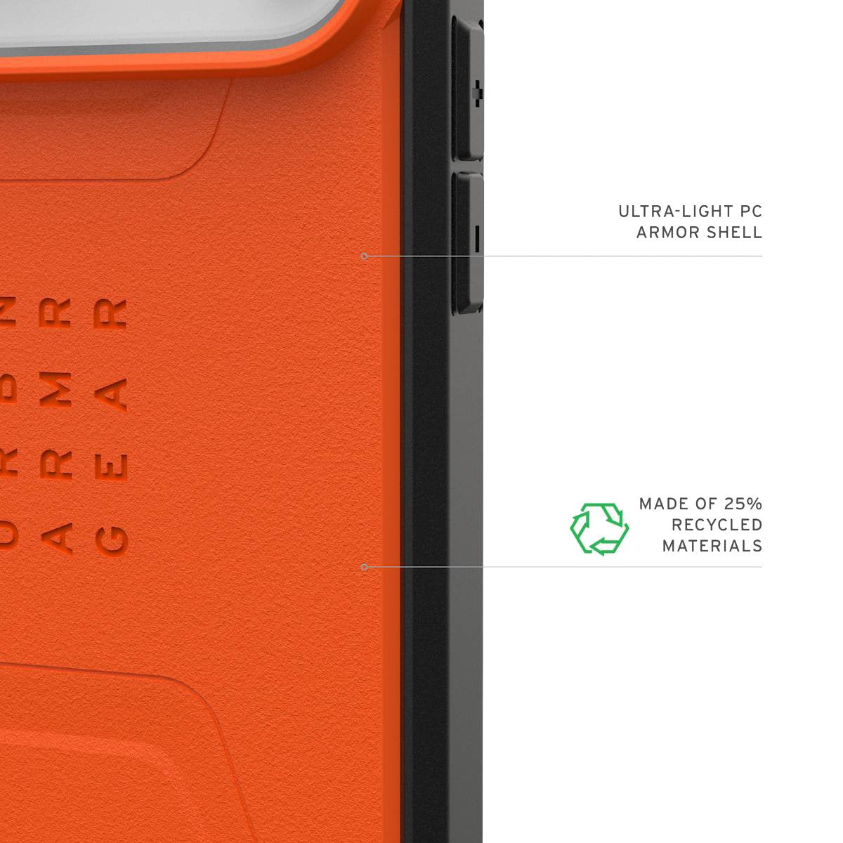 EAN 0840283925511 - Urban Armor Gear Civilian funda para teléfono móvil 17,5 cm (6.9") Naranja imagen 6