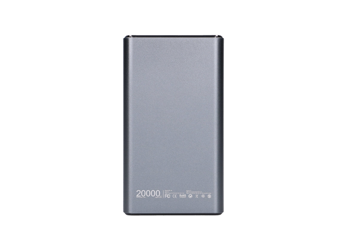 Extralink Ex.19539 Batería Externa Ión De Litio 20000 Mah Gris, Gris Claro