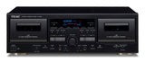 Teac W-1200 Doppel-Kassettendeck Usb-Ausgang Schwarz