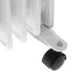 Radiador  De Aceite Eléctrico Con Mando A Distancia Camry Cr 7826 13 Varillas Negro