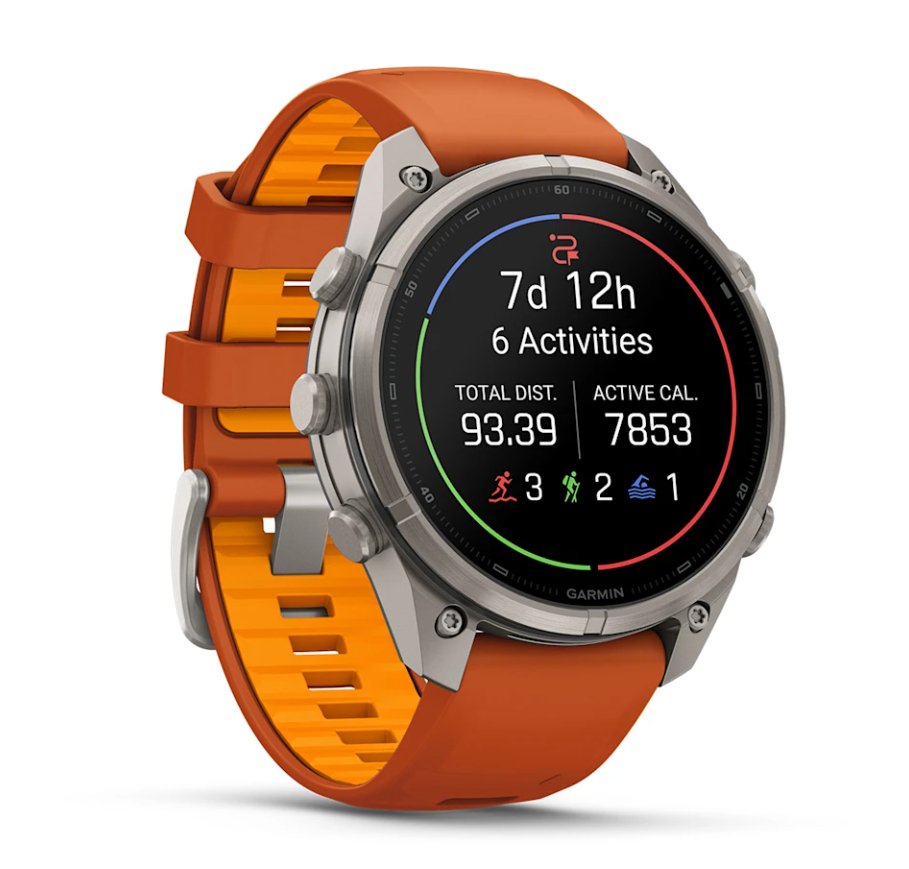 Garmin Fenix 9 Pro Pro 47mm Amoled Inreach Ti Atmn/Sprk Bd,Emea/Aus/Afr 010-04336-01
