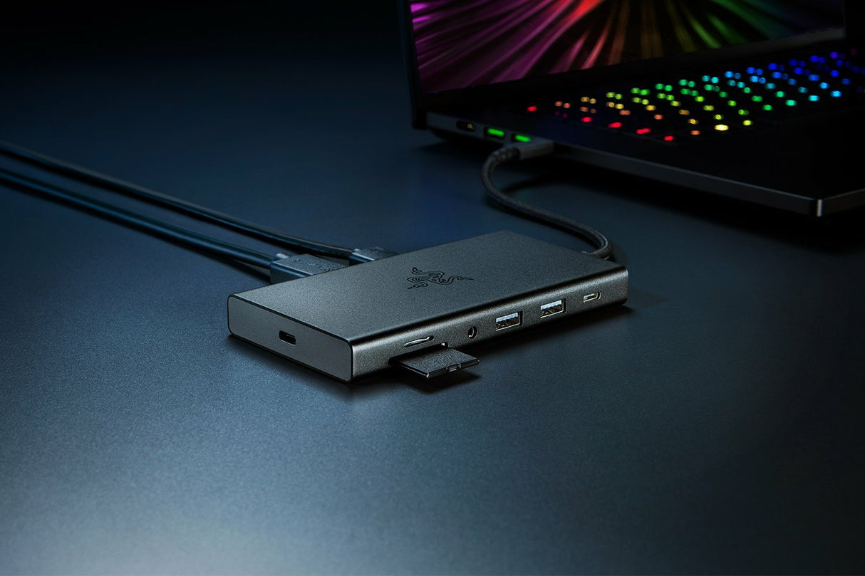 Razer Usb-C Dock Alámbrico Usb 3.2 Gen 1 (3.1 Gen 1) Type-C Negro