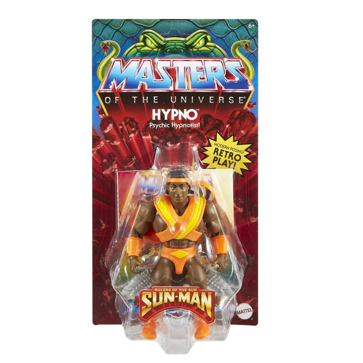 Figura Mattel Masters Of The Universe Origins Hypno (14cm)