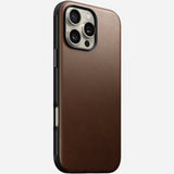 Nomad Modern Leather Case Iphone 16 Pro Max Brown