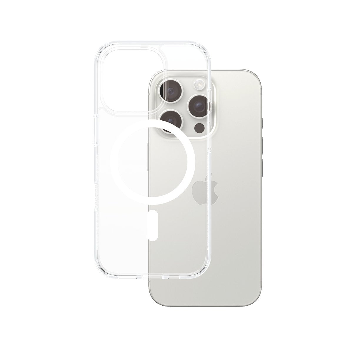 EAN 5715685003158 - PanzerGlass ® HardCase Transparent w. White MagSafe iPhone 16 Pro funda para teléfono móvil Transparente imagen 1
