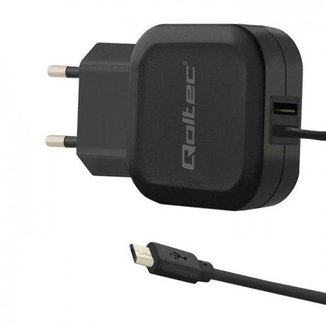 EAN 5901878501895 - Qoltec 50189 cargador de dispositivo móvil Smartphone, Tableta Negro Corriente alterna Interior imagen 1