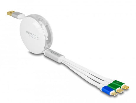 EAN 4043619853588 - DeLOCK 85358 cable USB USB 2.0 1,13 m USB A USB C/Micro-USB B imagen 1