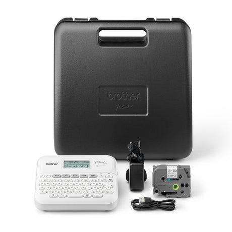 EAN 4977766823524 - Brother PT-D410VP impresora de etiquetas ZINK (Zero-Ink) 180 x 180 DPI Alámbrico TZe QWERTY imagen 3