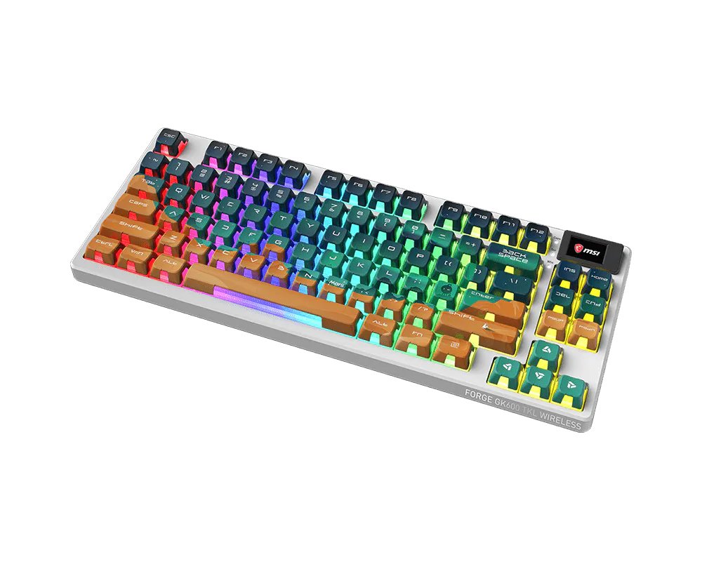 Teclado Inalámbrico Forge Gk600 Tkl Mars Us