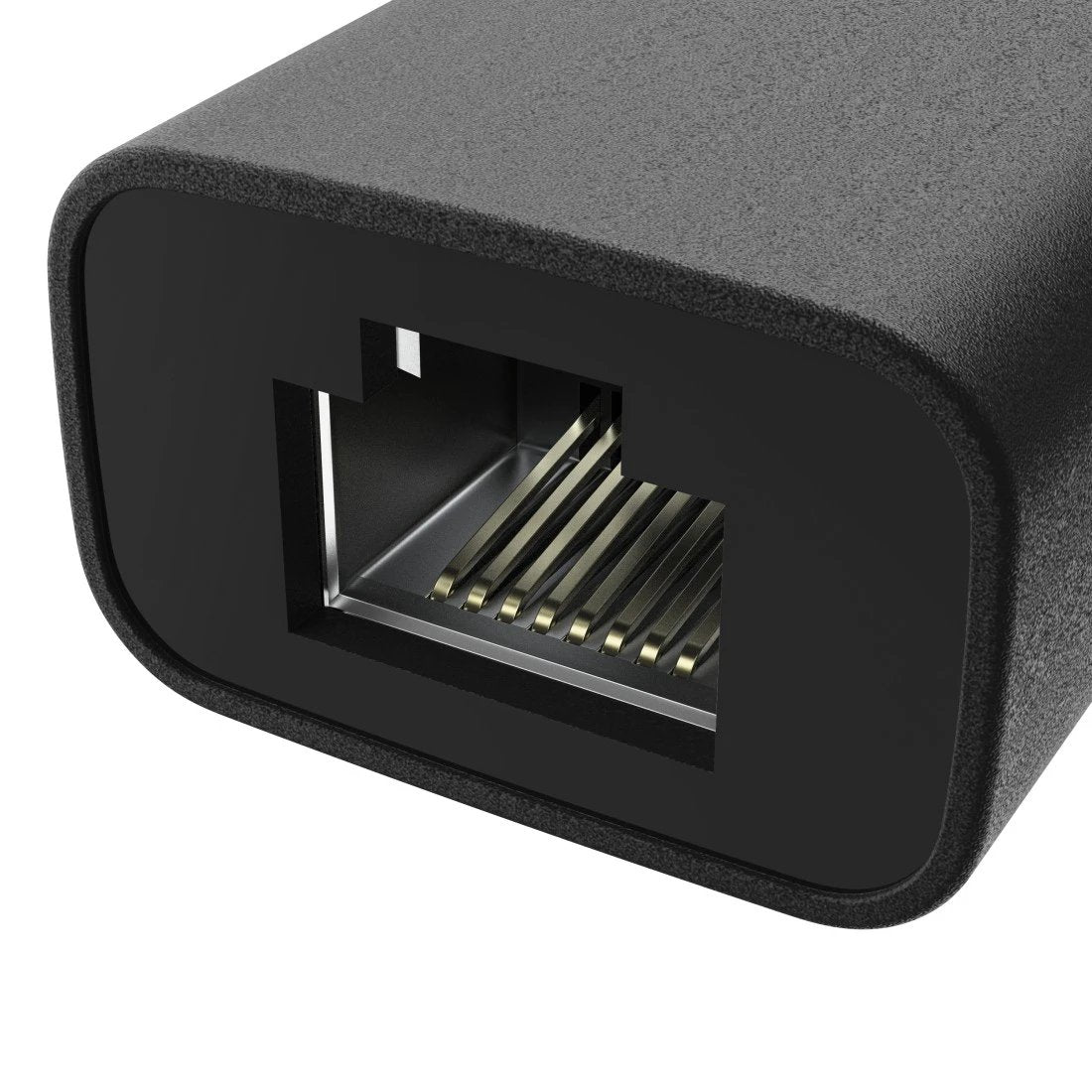 Hama Essential Adaptador De Red - Usb-C Macho - Ethernet Rj45 Hembra - Velocidad Hasta 2.5gbit/S - Negro