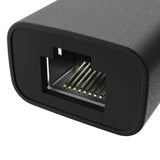 Hama Essential Adaptador De Red - Usb-C Macho - Ethernet Rj45 Hembra - Velocidad Hasta 2.5gbit/S - Negro