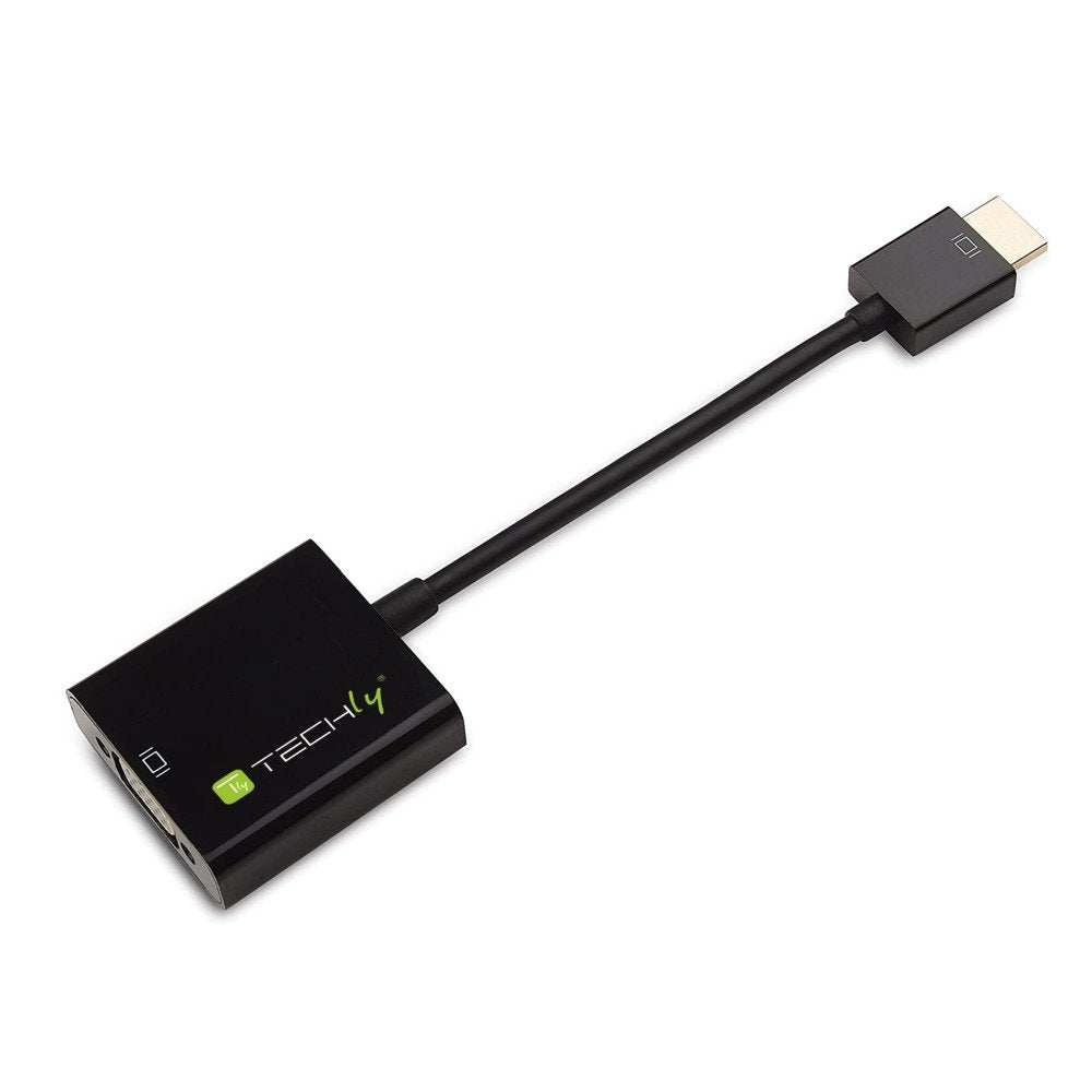 Techly Idata Hdmi-Vga-4 Adaptador Mini Hdmi C A Vga M/F