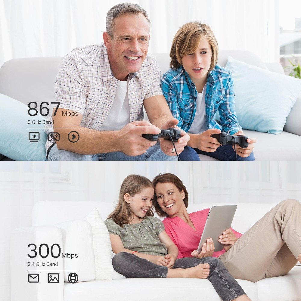 Tarjeta De Red Inalámbrica-Pci Express Tp-Link Archer T4e 1200mbps 2.4 5ghz