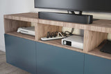 Przedluzacz Tv Ochron   4x2p+Z + 4x2p 2m Czarny