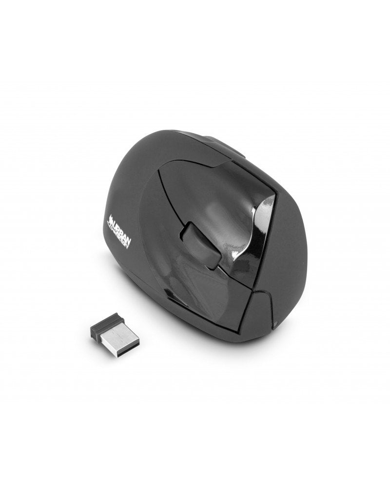 Urban Factory Wireless Ergo Ratón Rf Inalámbrico Óptico 1600 Dpi Mano Derecha