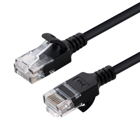 EAN 5704174044727 - Microconnect V-UTP6A005S-SLIM cable de red Negro 0,5 m Cat6a U/UTP (UTP) imagen 1