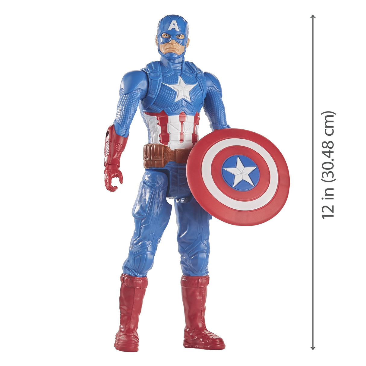 Figura Hasbro Marvel Avengers Titan Hero Series Capitán América