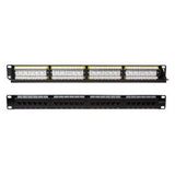 Logilink Np0004a Patchpanel 24 Puertos Rj45 19 "Cat6 Sin Proteger