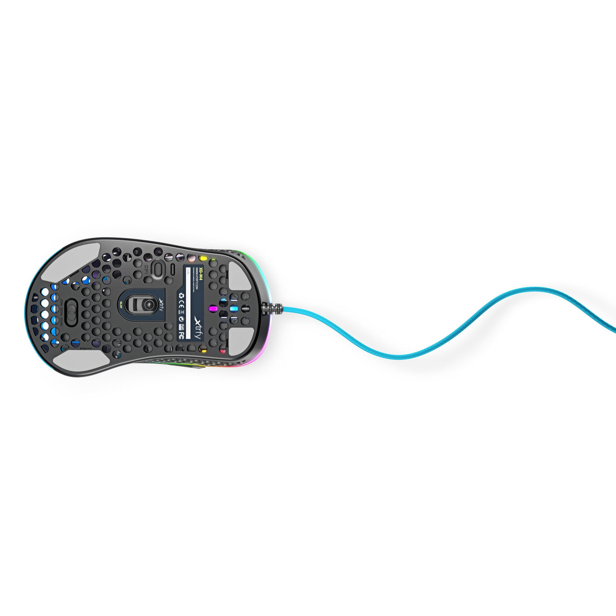 Xtrfy M4 Rgb Ratón Mano Derecha Usb Tipo A Óptico 16000 Dpi